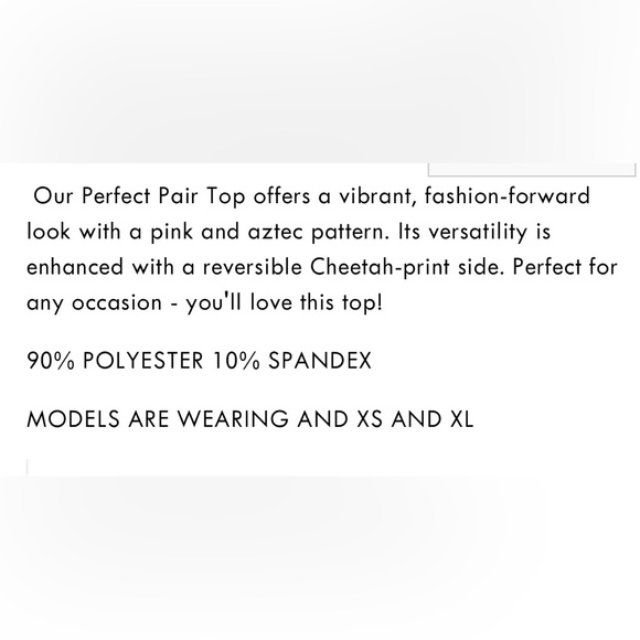 Perfect Pair Reversible Top - Picture 5 of 5